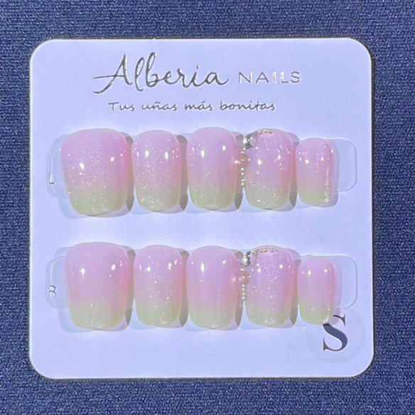 Pan de melón- Uñas Press On