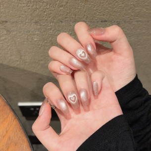 Corazón dulce- uñas... 2