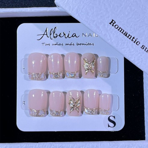 Vuelo Coral- Uñas Press On